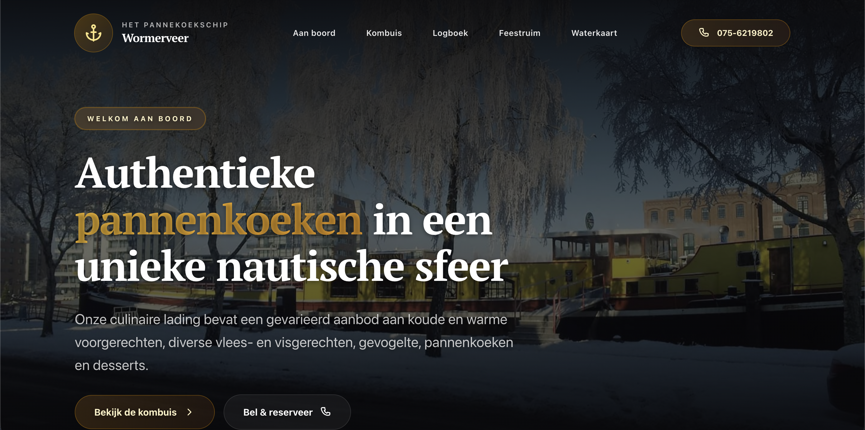 Pannekoekschip Wormerveer