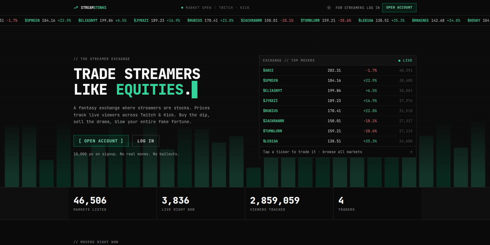 StreamStonks