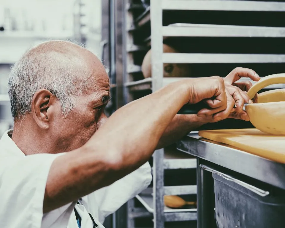 Een bakkerij zoals vroeger, midden in de stad